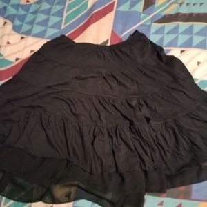 Black skirt